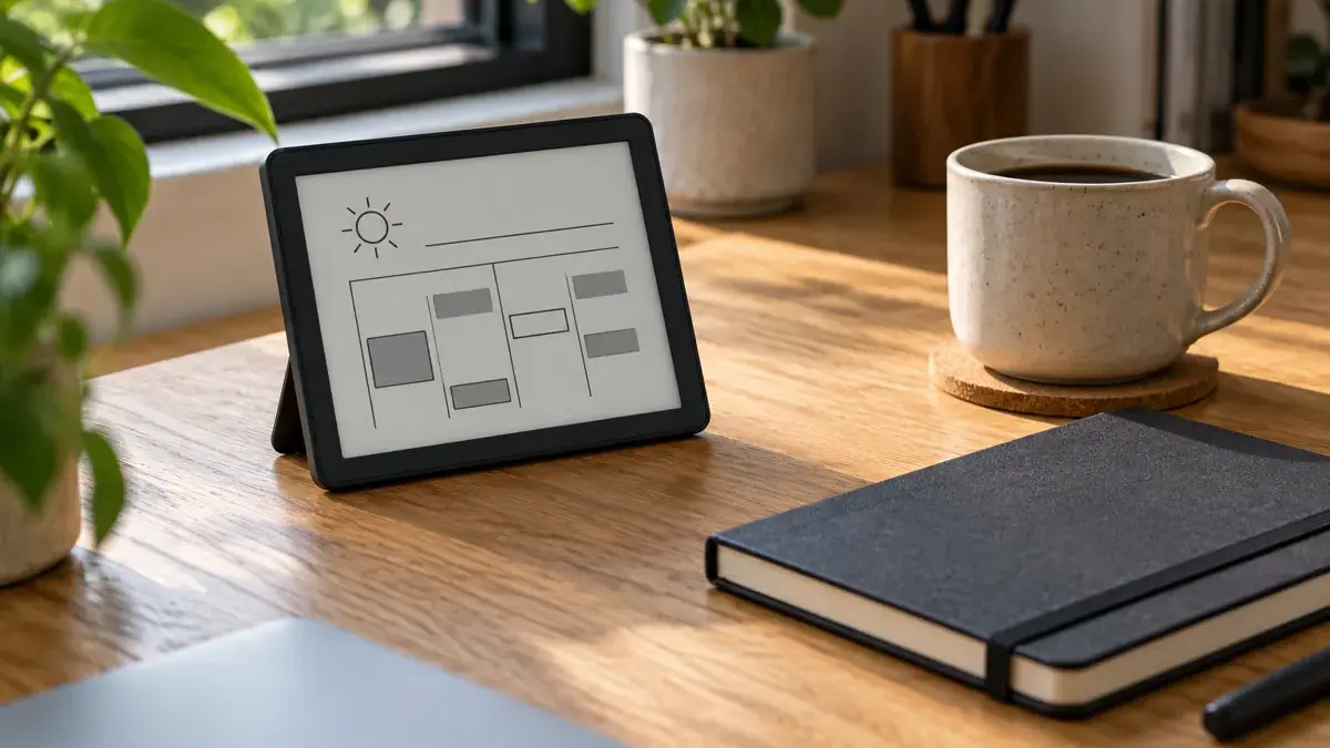 E-Ink Beyond E-Readers: Dashboards, Signs and Everyday Displays